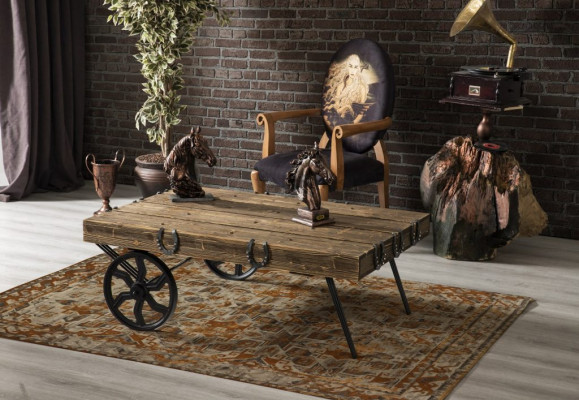 Couchtisch Design Wohnzimmer Luxus Holz zeitgenössische Möbel Tisch Möbel Tische