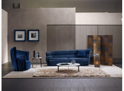 Luxus Sofagarnitur Sofa Garnitur Sofas 3+1 Sitz Sessel PRIANERA Sitzgruppe