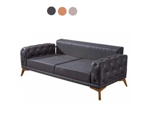 Sofa Polstermöbel Style klassisches Sofa 3+2+1 Chesterfield Komfortables SetNeu