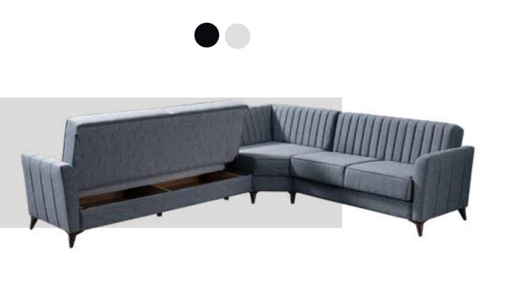 Sofa L-Form Bequemes Sofa L-Form Luxuriöses Sofa für Wohnzimmer Neu