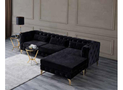 Luxuriöses Wohnzimmersofa Sofa L-Form Bequemes Sofa L-Form Neu