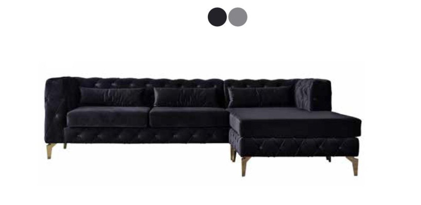 Luxuriöses Wohnzimmersofa Sofa L-Form Bequemes Sofa L-Form Neu