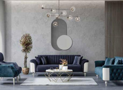  Sofa Doppelsofa 2-Sitzer Designersofas Sitzpolster Stoffsofa Bequemes Sofa Neu