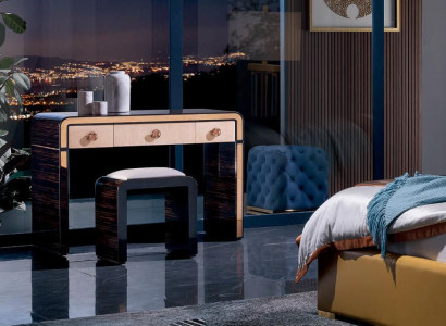 Schminktisch Konsolentisch Schlafzimmer Hocker Sidebaord Stil Garnitur