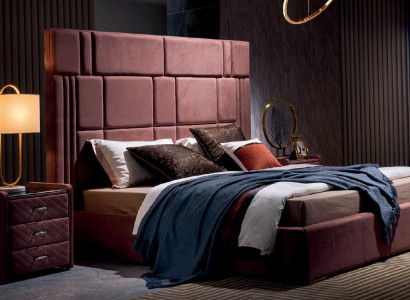 Bett Klassisch Polster Design Luxus Doppel Hotel Betten Schlaf Zimmer