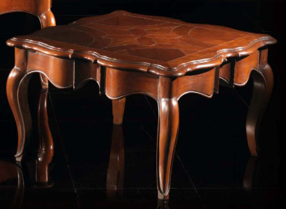 Barock Rokoko Beistelltisch Couchtisch Tisch Echtholz Möbel Tische Italien Neu