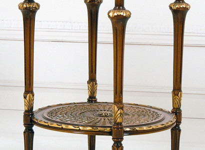 Beistelltisch Barock Rokoko Couchtisch Tisch Echtholz Möbel Tische Italien Neu