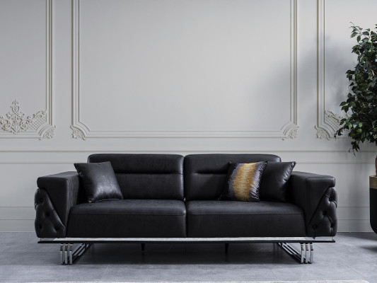 Wohnzimmer Sofagarnitur 41 Sitzer Set Design Sofas Polster Kunstleder