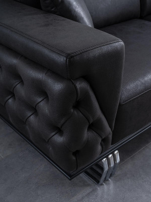 Wohnzimmer Sofa 4 Sitzer Luxus Designer Couch Polstersofas Modern