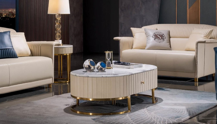 Sofagarnitur Sofa Polster Sitzer Ledersofa Couch Wohnlandschaft Garnitur