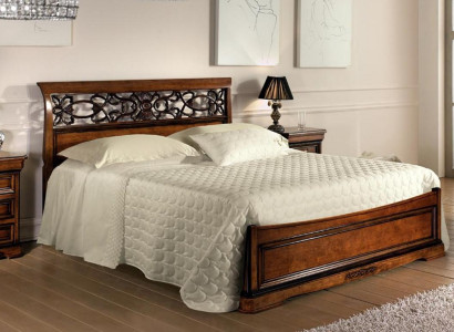 Bett Möbel für Schlafzimmer Doppelbett Holzbett Designbett Vaccari cav giovanni