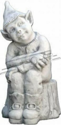 Zwerg Statue Statuen Skulpturen Figur Karikatur Dekoration Garten Terrasse