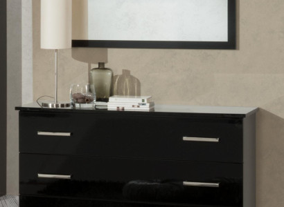 Buffet Anrichte Kommode Spiegel Echte Handarbeit Holz Regal 2tlg Regale Kommoden