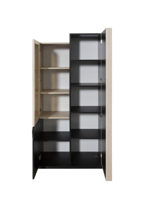 Bücher Regal Schwarz Jugendzimmer Regale Schrank Holz für Möbel 