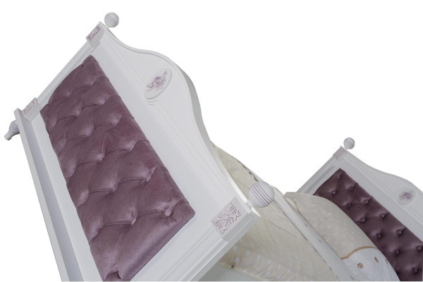 Design Jugendzimmer Set Bett Nachttische Kommode Komplett 4tlg.