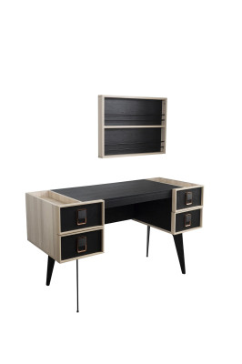Komplettes Designer Jugendzimmer Bett Kinderzimmer Möbel Nachttisch 5tlg.
