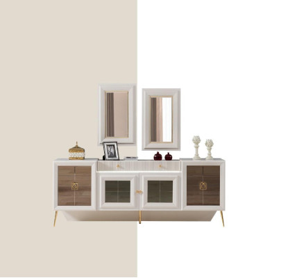 Komplett Set Esstisch 6xStühle Esszimmer Set Ess Gruppe Holz Tisch 9tlg