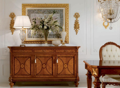 Anrichte Schränke Kommoden Schrank Holz Wohnzimmer Möbel