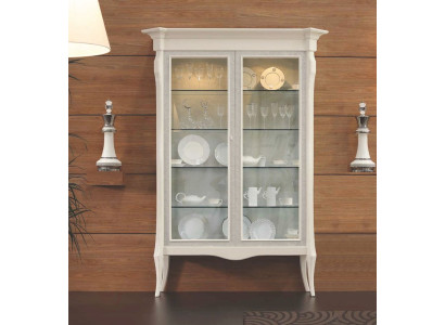 Luxus Vitrine Mit Türen Schränke Vitrinen Schrank Wohnzimmer Holz Weiß