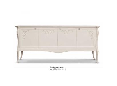 Luxus Sideboard Kommode Schränke Kommoden Wohnzimmer Holz Groß Weiß
