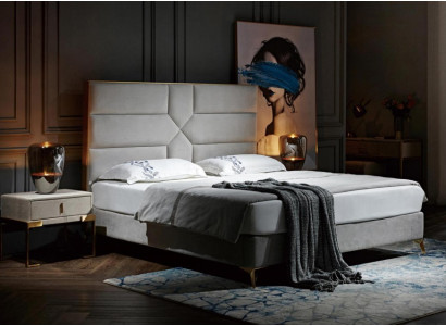 Doppelbett Schlafzimmer Hotel Ehe Luxus Bett 2x Nachttisch 3tlg. Neu Betten Set
