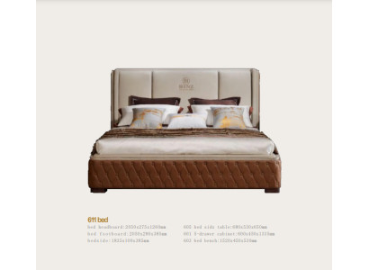 Design Leder Bett Luxus Polster Betten Deko Doppel Modernes Ehe 180x200