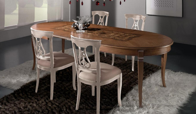 Komplett Set Esstisch 4x Stühle Esszimmer Set Ess Gruppe Holz Tisch Tische 5tlg