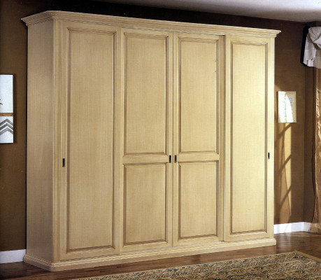 Kleiderschrank Schrank Schränke Luxus Schlafzimmer Holz Italienische Möbel Neu