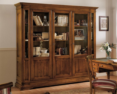 Büro Set Holztisch Stuhl Bücherregal Schreibtisch Regal Schränke 3tlg. Sets Neu