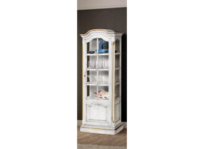 Anrichte Massivholz Sideboard Weiß Wohnzimmer Anrichte Esszimmer Vitrinen Möbel