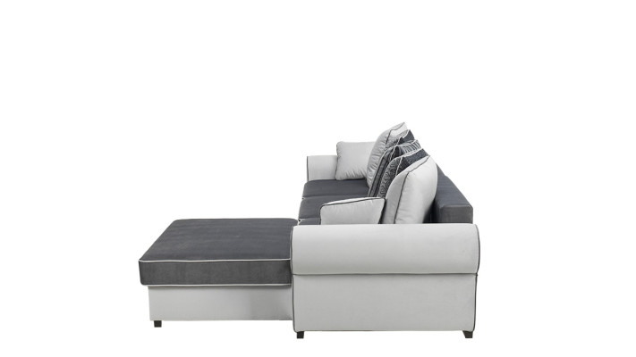 Stoff L-Form Couch Wohnlandschaft Ecksofa Garnitur Modern Design Sofa Textil