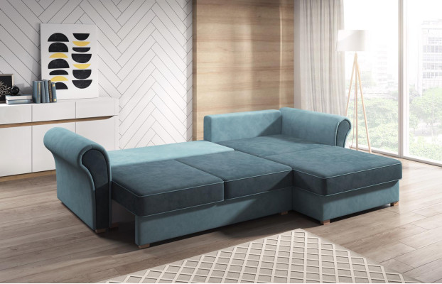 Designer Wohnlandschaft L-Form Couch Ecksofa Polster Garnitur Sofa Eckgarnitur