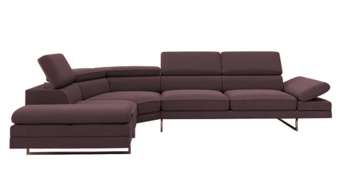 Ecksofa L Form Sofa Couch Design Couchen Polster Textil Modern Eck