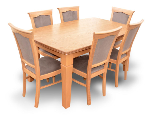 Komplett Set Esstisch 4 Stühle Esszimmer Set Ess Gruppe Holz Tisch Tische 5tlg