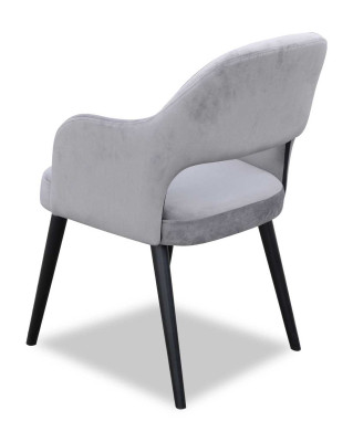 Design Stuhl Lehnstuhl Polster Stühle Luxus Textil Sessel Esszimer Neu