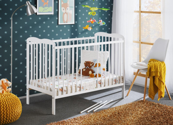 Babybett Schlafzimmer Einrichtung Betten Möbel Kinderzimmer Designer Modern