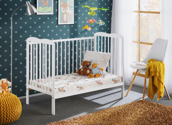 Babybett Schlafzimmer Einrichtung Betten Möbel Kinderzimmer Designer Modern
