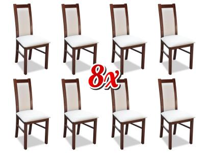 Komplett Gruppe Wohnzimmer 8x Stück Neu Esszimmer Stuhl Set Garnitur Lehn Stühle