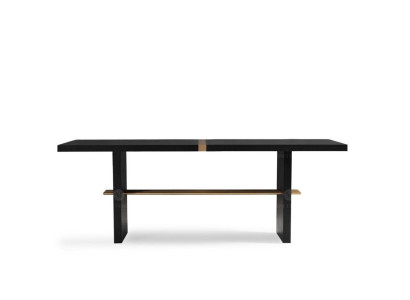 Esstisch Esszimmertisch Tisch Esszimmer Holz Schwarz Esszimmermöbel