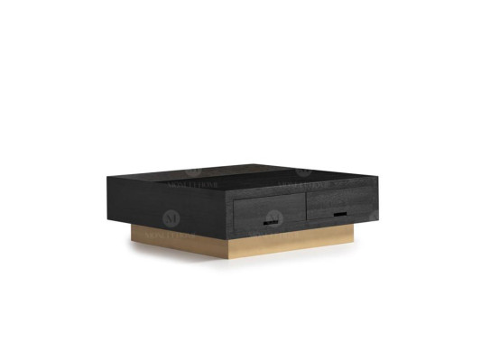 Couchtisch Beistelltisch Kaffeetisch Sofatisch Schwarz Tisch Metall