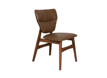 Brauner Esszimmer Stuhl Designer Lehnstuhl Luxus Stilvoller Sessel Neu