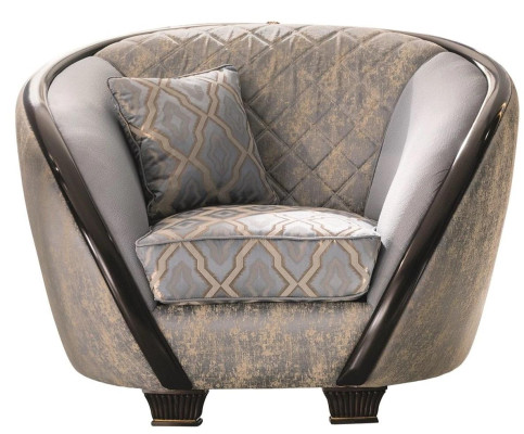 Design Sessel Stoff Couch Sofa Polster Sofas Sessel Fernseh 1 Sitz arredoclassic