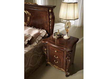 Design Nachttisch Konsole Beistell Tische Schlaf Zimmer Konsolen Holz Luxus Neu