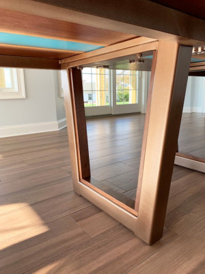 Esstisch River Table Echtes Holz Flusstisch 260x100 Massive Tische