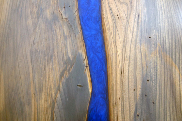 Epoxidharz Esstisch River Table Echtes Holz Massiv Deko Tische 220x100