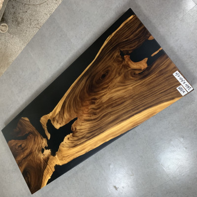Epoxidharz Esstisch River Table Echtes Holz Massiv Deko Tische 240x100