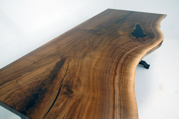 esstisch epoxid harz echtes massive holz möbel wasserfall epoxy tisch 200x90 Neu