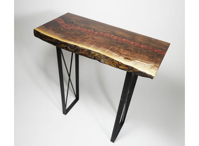 Handarbeit massiver Couchtisch Designer Tisch Epoxid Konsole Tische