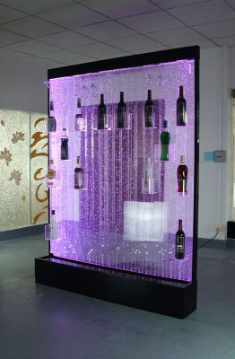 Led Wasser Wand Bar Regal Säule Wassersäulen Theke Regale Designer