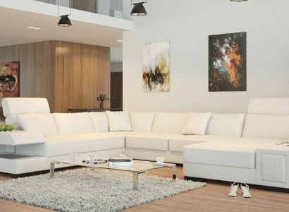 Wohnzimmermöbel Modernes U-förmiges Ecksofa Stilvolles Design für Ihr Zuhause